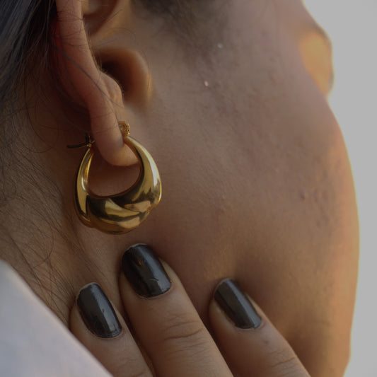 The Harmony Hoops Earrings