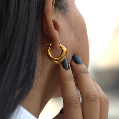 The Anchor hoops Earrings