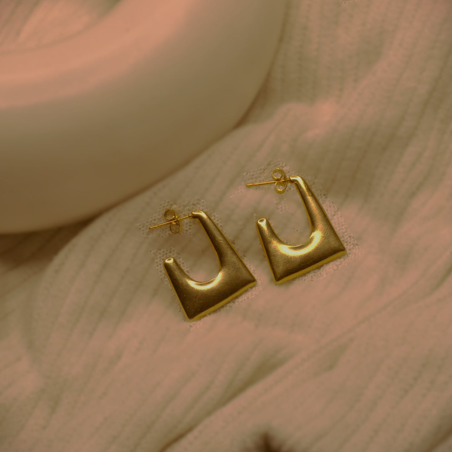 The Geometric Hoops Earrings